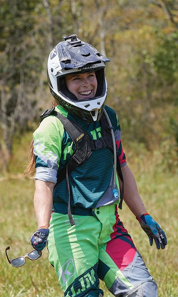 Megs Braap laughing